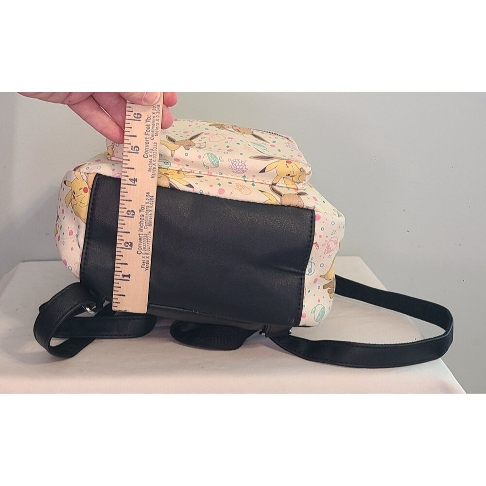 Bioworld Pokemon Pikachu & Eevee Snacks Mini Backpack Japanese Anime Fantasy - Picture 10 of 12
